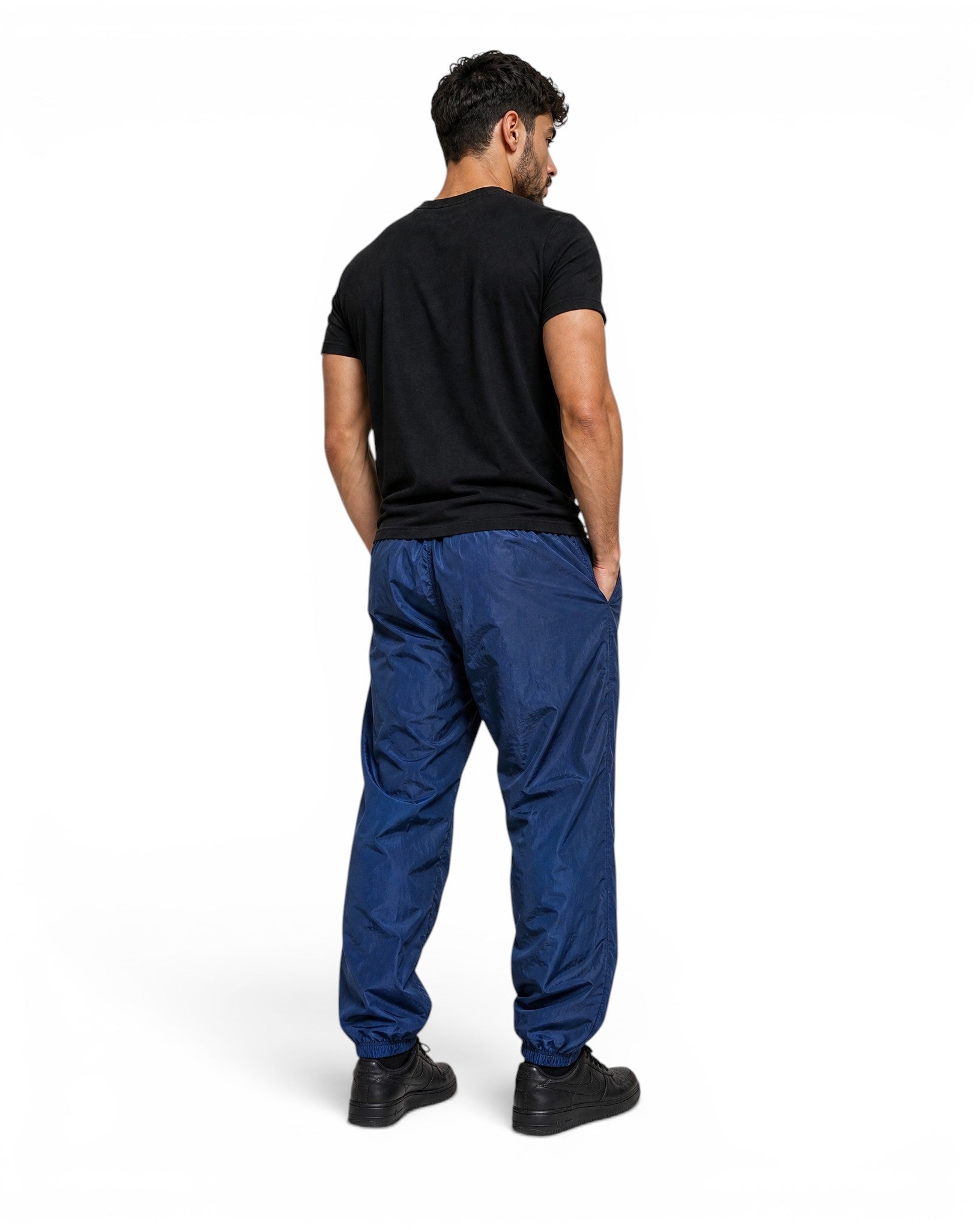 Nike Nylon Trainingsbroek - Marineblauw - Sportpasvorm