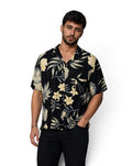 Hawaïaans Overhemd Jamaica Jaxx 100% Zijde Vintage