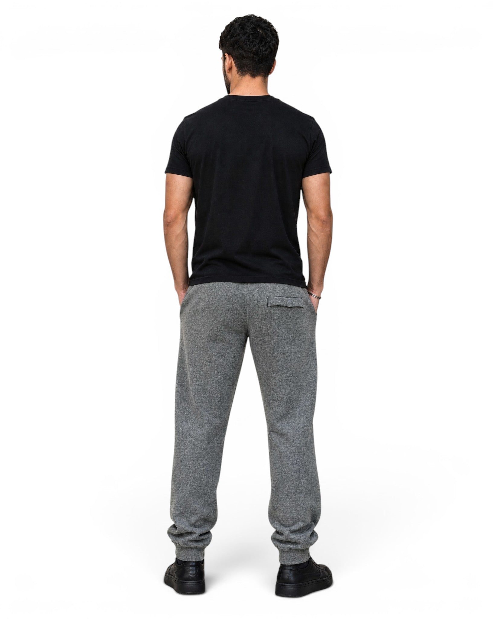 Grijze Nike joggingbroek Solo Swoosh met geborduurd logo