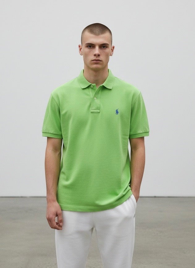 Polo Ralph Lauren Y2K Neon Groen Fluo Heren