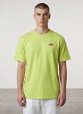 Mitchell & Ness NBA Los Angeles Lakers T-shirt met geborduurd logo - Neon Groen / Lime