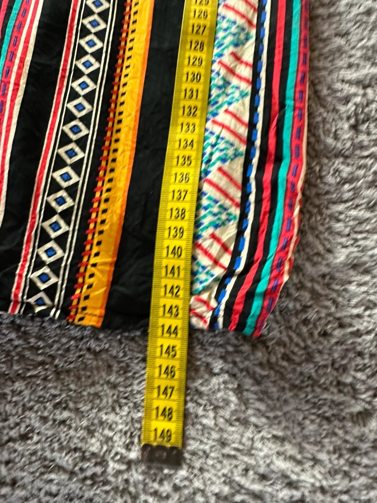 Robe longue Dos Nu Bohème - 100% Viscose - Imprimé Ethnique Multicolore