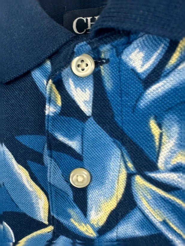 Polo Chaps van Ralph Lauren met Tropische Bloemenprint Blauw