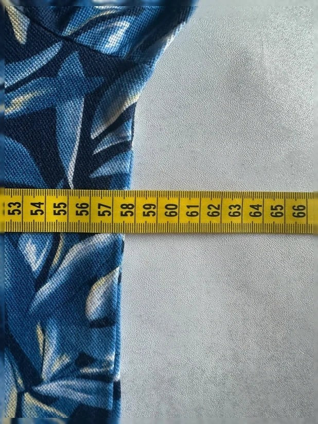 Polo Chaps van Ralph Lauren met Tropische Bloemenprint Blauw