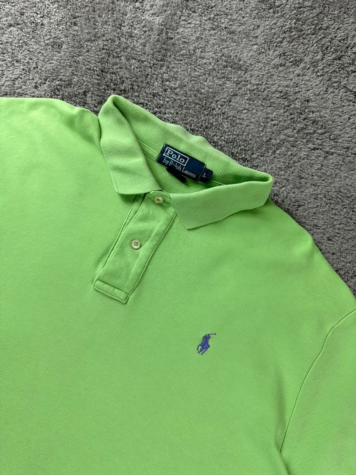 Polo Ralph Lauren Y2K Neon Groen Fluo Heren