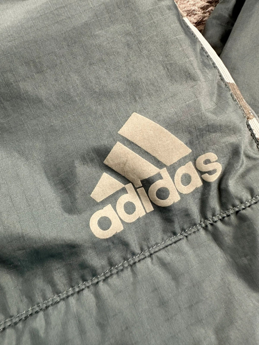 Adidas Vintage Parachute Cargo Trainingsbroek Grijs