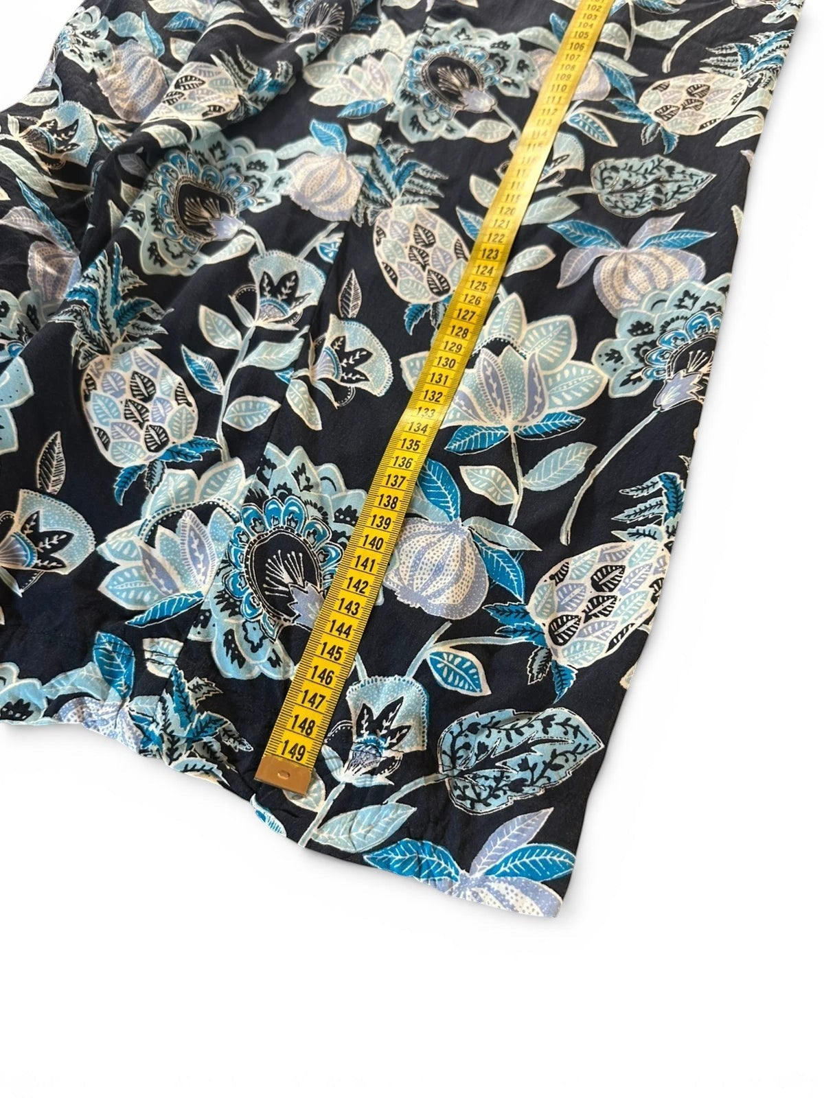 Combinaison pantalon fleurie LOFT Bleu marine 100% Rayonne