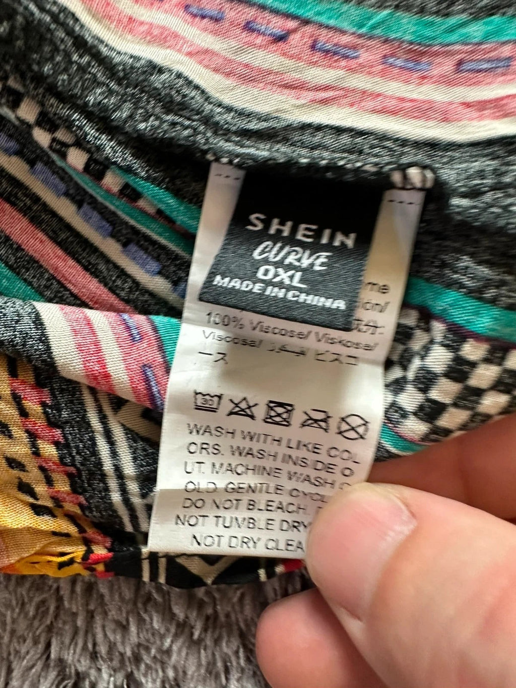 Robe longue Dos Nu Bohème - 100% Viscose - Imprimé Ethnique Multicolore