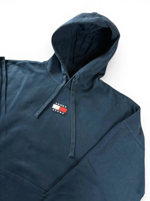 Hoodie Tommy Jeans Marine boxy fit Logo Central