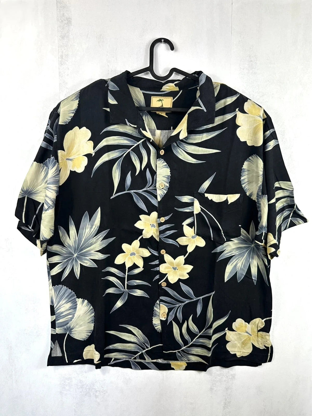 Chemise Hawaïenne Jamaica jaxx 100% Soie Vintage