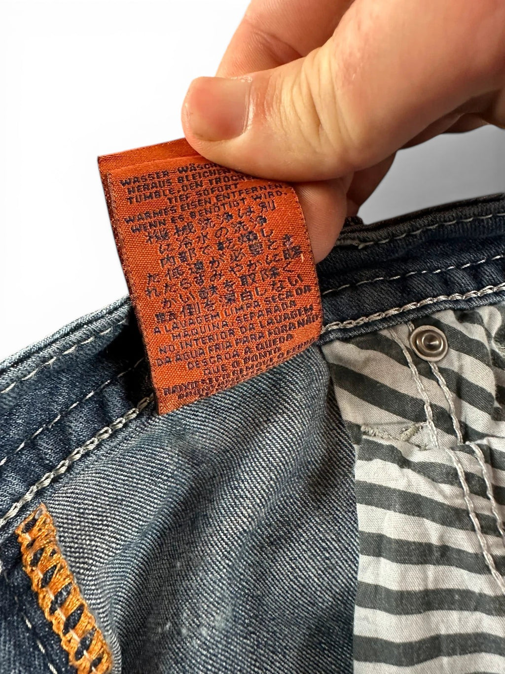 Rock Revival "Betty" Bootcut Jeans Dames Blauw Gewassen Strass