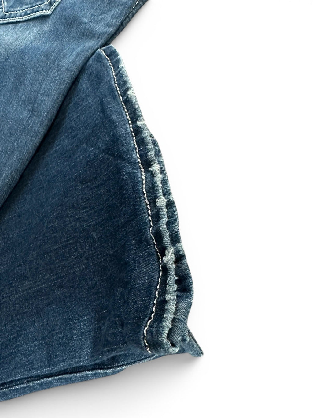 Rock Revival "Betty" Bootcut Jeans Dames Blauw Gewassen Strass