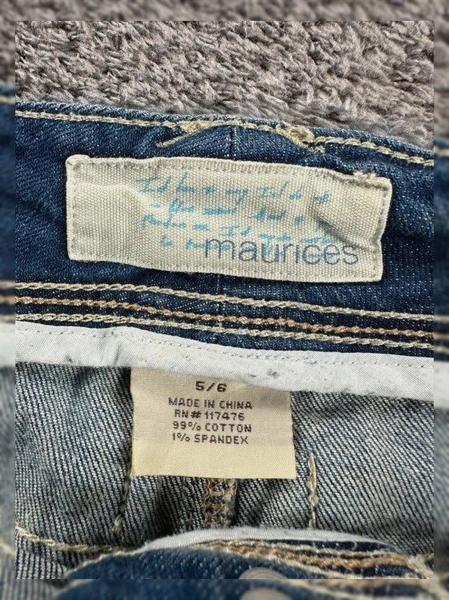 Maurices Lange Spijkerrok Denim Maxi Vintage Y2K Split