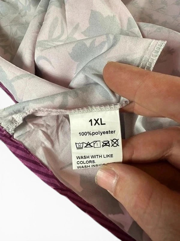 Lange mouwloze bloemenjurk roze en wit – Boho stijl