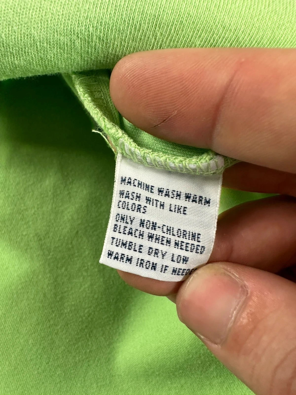 Polo Ralph Lauren Y2K Neon Groen Fluo Heren