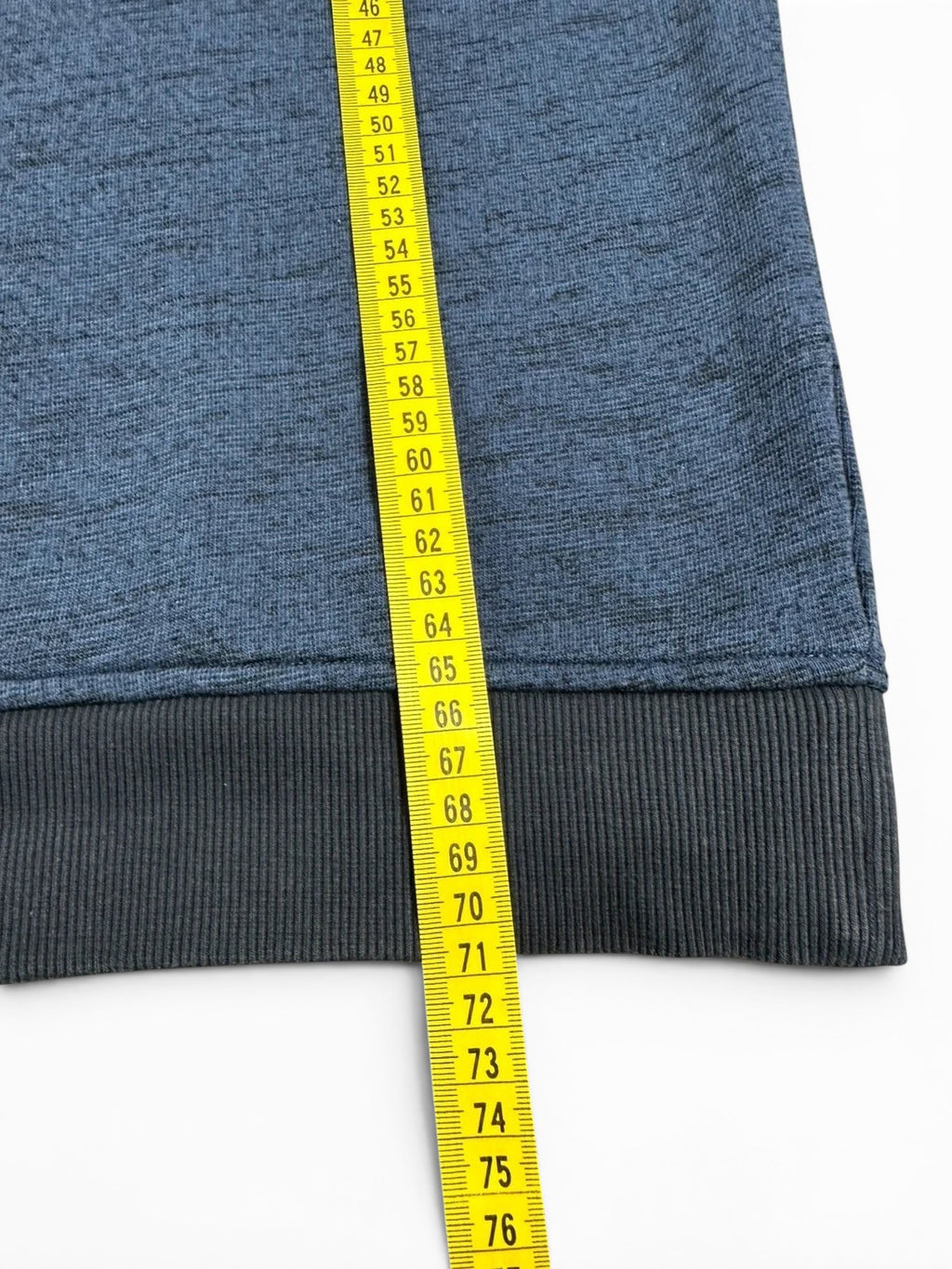 Lyle & Scott half-zip trui, marineblauw met geborduurd logo