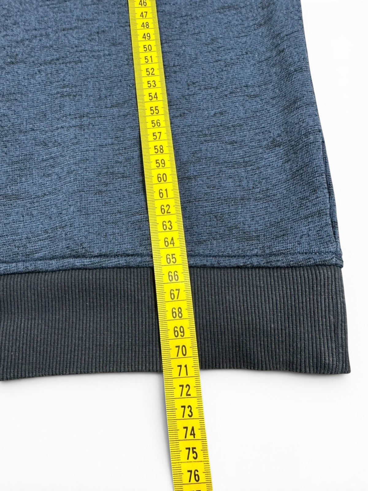 Lyle & Scott half-zip trui, marineblauw met geborduurd logo