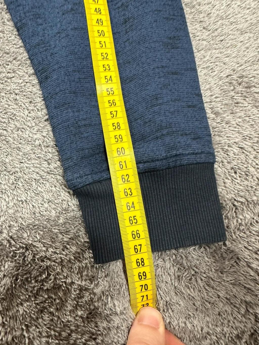 Lyle & Scott half-zip trui, marineblauw met geborduurd logo