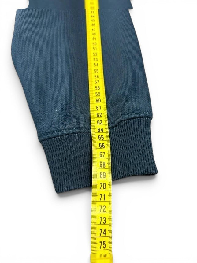 Tommy Jeans Marineblauwe Hoodie Boxy Fit Centraal Logo