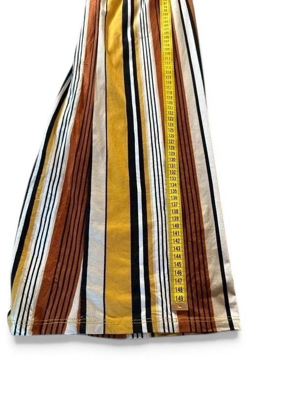 Combinaison Cut-out à rayures - Style Coachella / Festival - Pantalon fluide