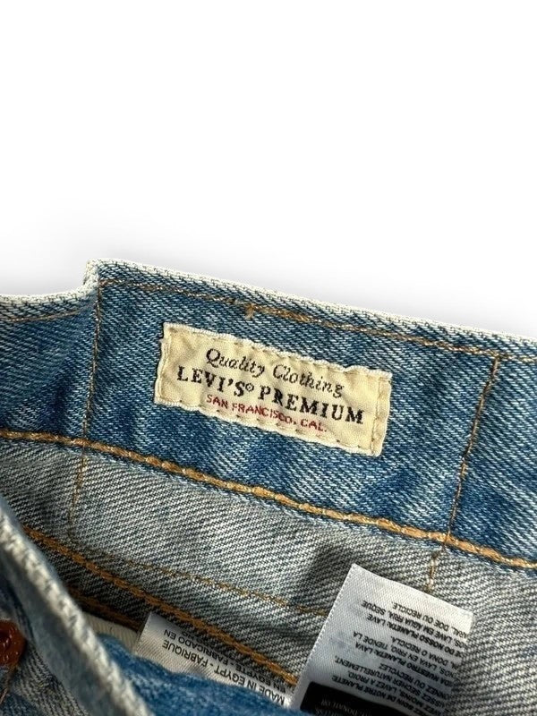 Levi’s 501 Denim Short Jorts - Recht model - Lichtblauw