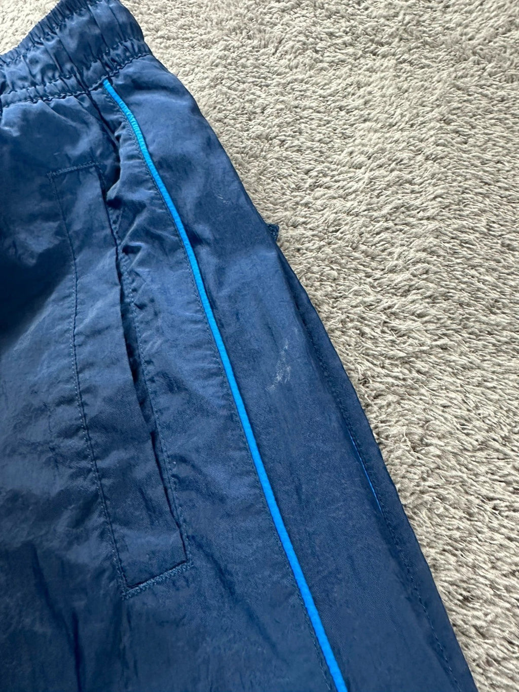 Nike Nylon Trainingsbroek - Marineblauw - Sportpasvorm