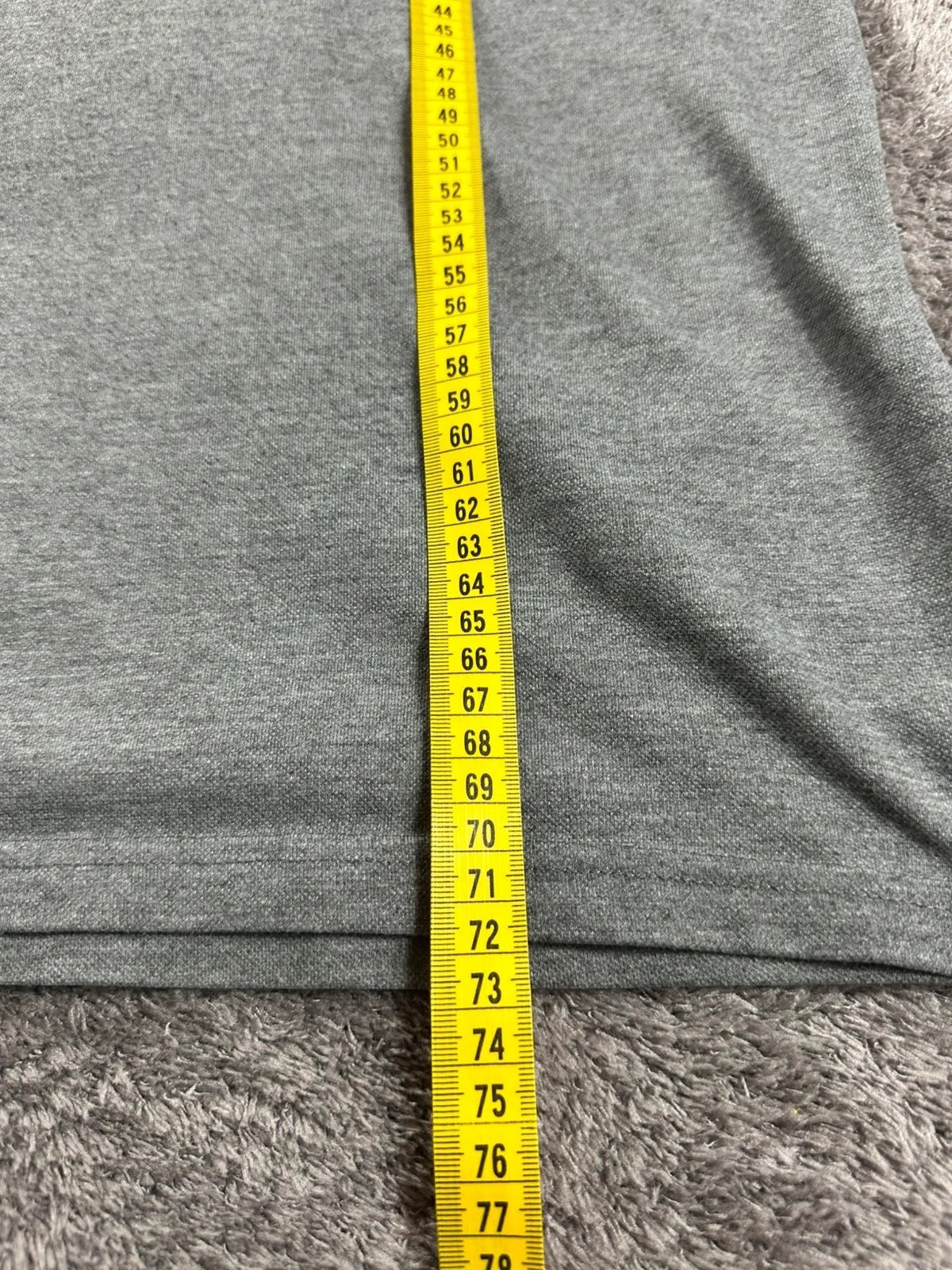 Grijze polo Lyle & Scott geborduurd rubberen logo