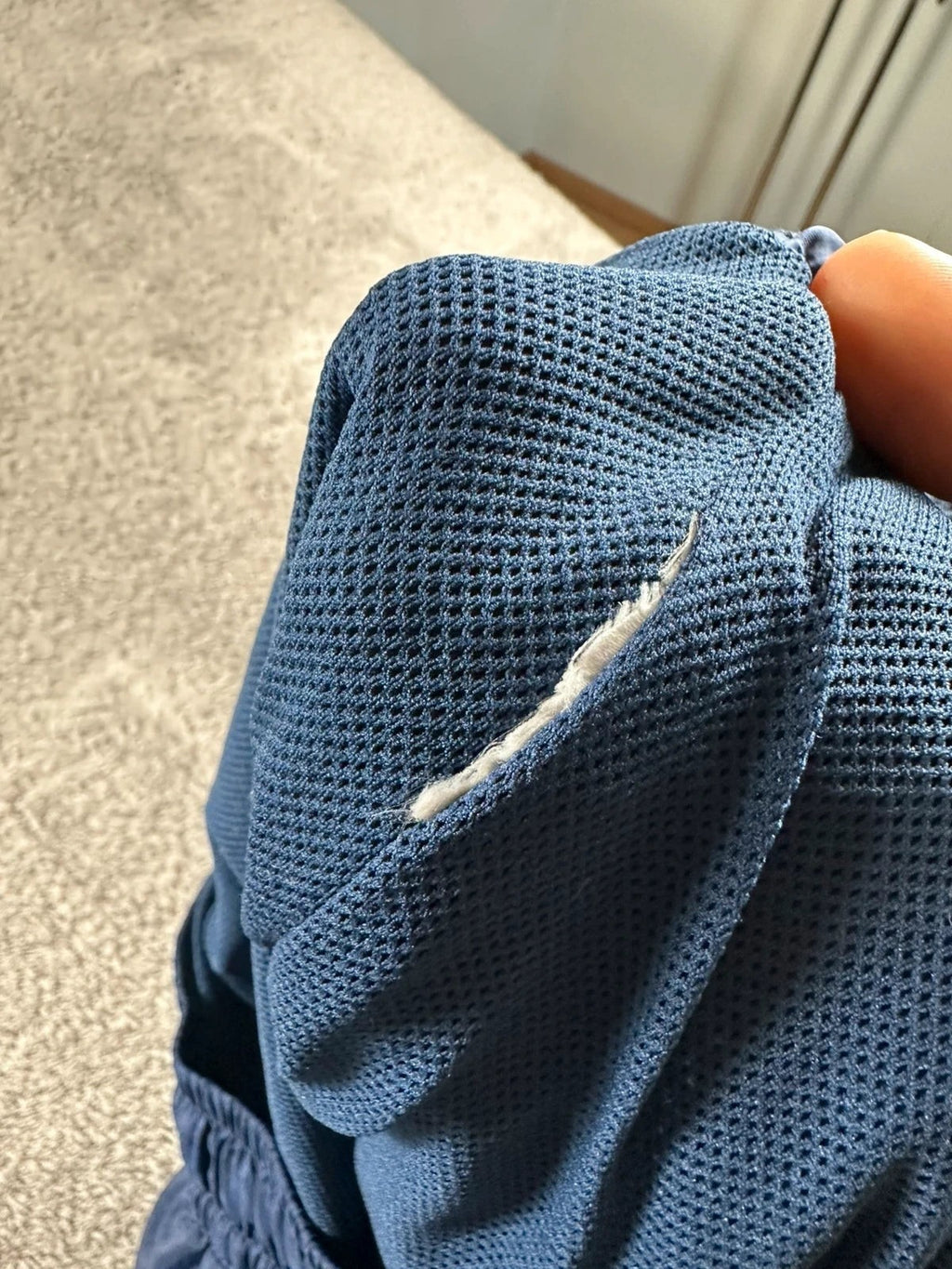 Nike Nylon Trainingsbroek - Marineblauw - Sportpasvorm