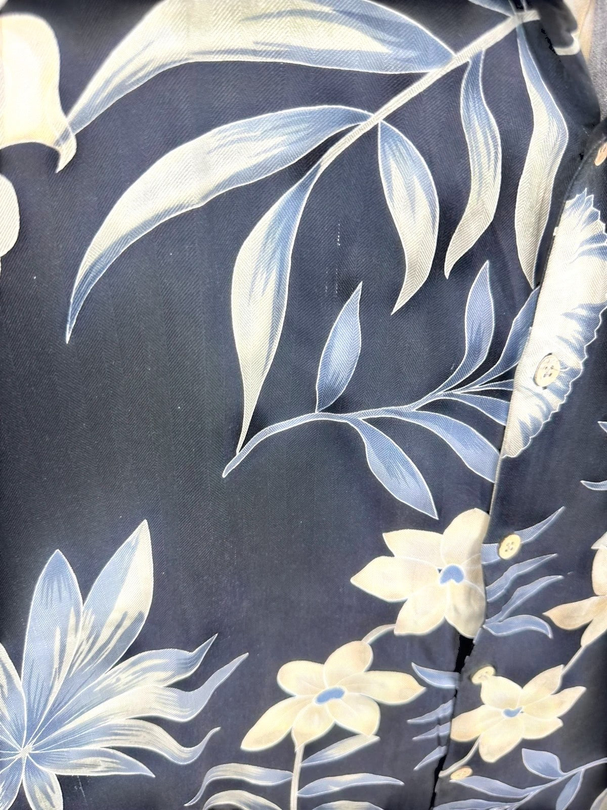 Chemise Hawaïenne Jamaica jaxx 100% Soie Vintage