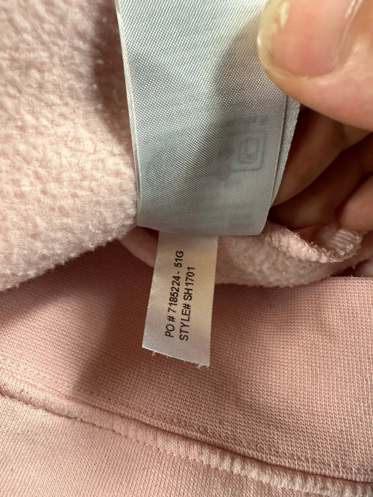 Roze Lacoste Hoodie met geborduurd logo