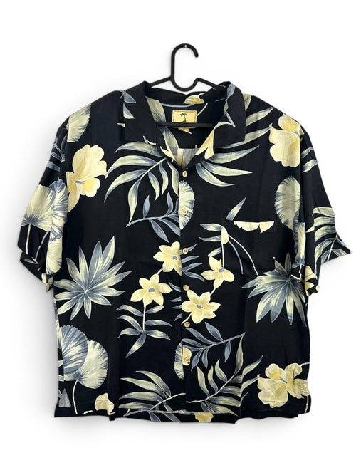 Hawaïaans Overhemd Jamaica Jaxx 100% Zijde Vintage