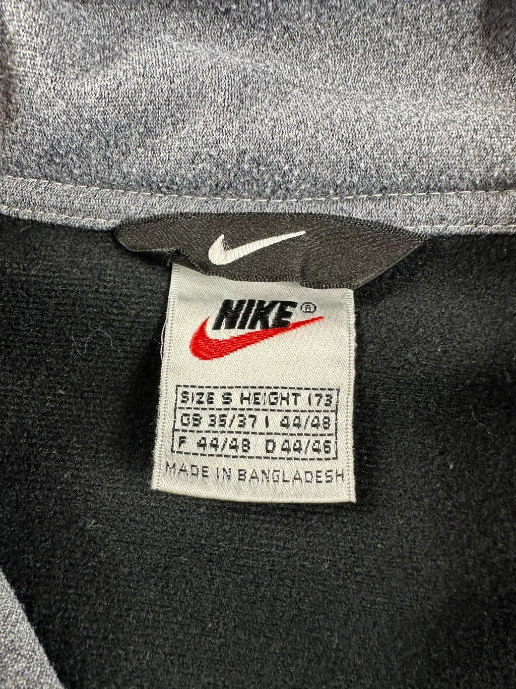 Nike trainingsjack oversize vintage jaren 90 geborduurd logo
