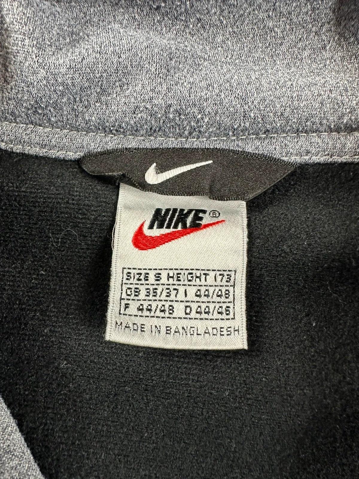 Nike trainingsjack oversize vintage jaren 90 geborduurd logo