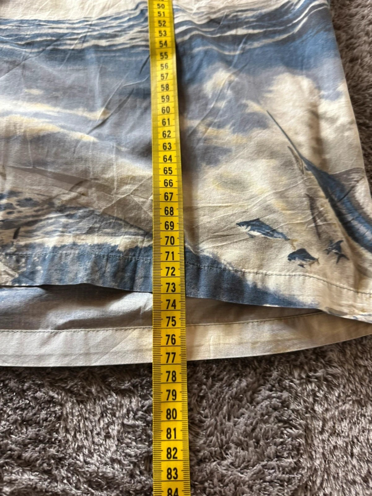 Vintage Kahala Don Ray Hawaiishirt Katoen Zwaardvis/Marlin