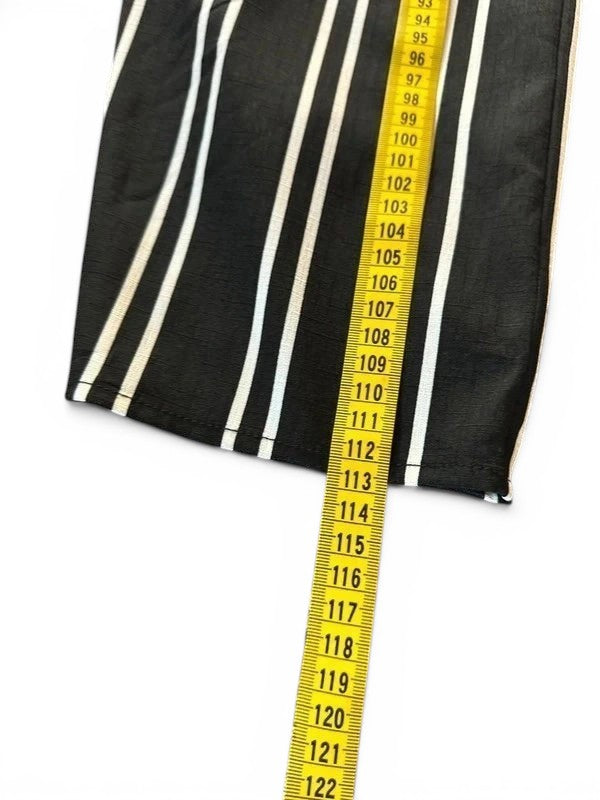 Gestreepte jumpsuit salopette zwart-wit – Vintage / Chic stijl
