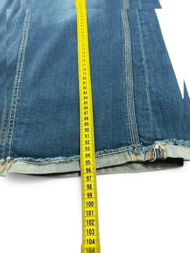 Maurices Lange Spijkerrok Denim Maxi Vintage Y2K Split