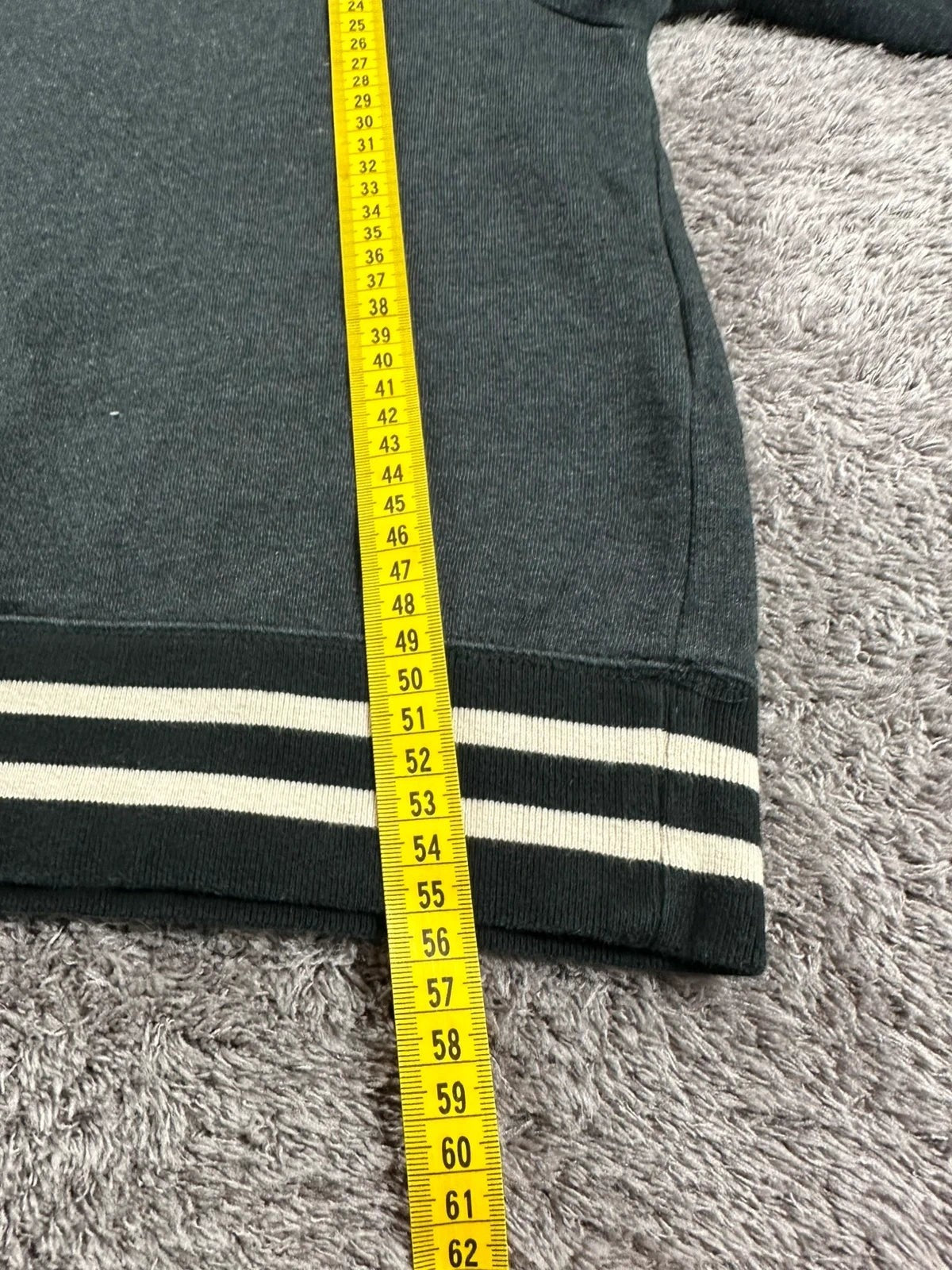 Grijze Obey crewneck sweater geborduurd logo oversize pasvorm