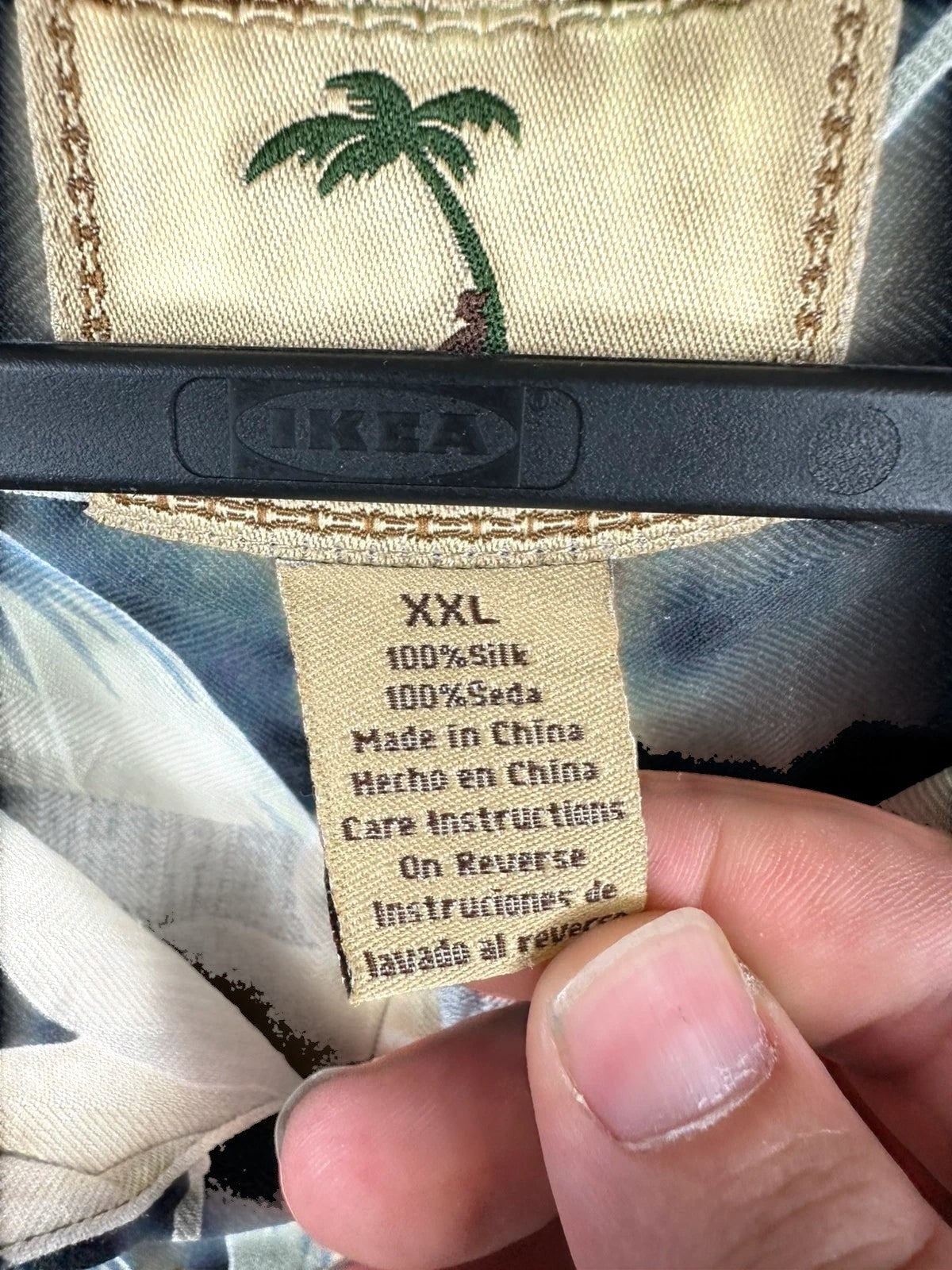 Hawaïaans Overhemd Jamaica Jaxx 100% Zijde Vintage