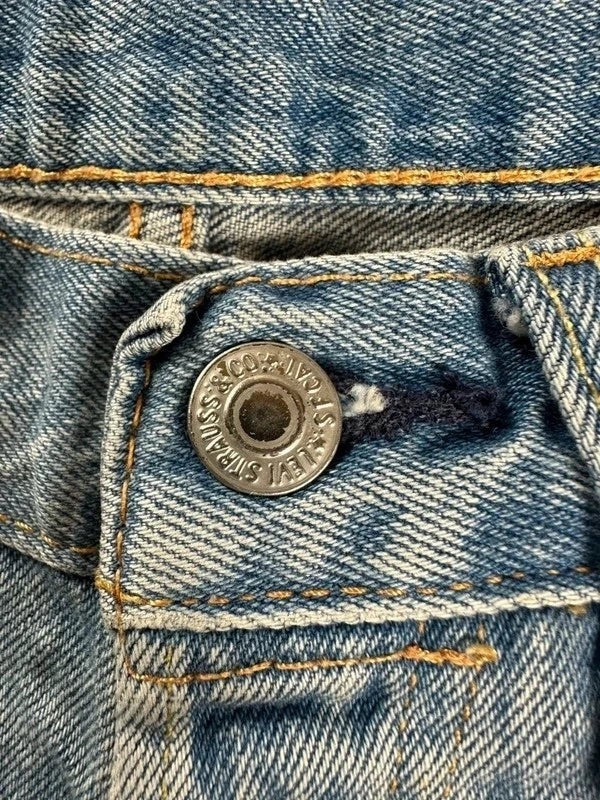 Levi’s 501 Denim Short Jorts - Recht model - Lichtblauw