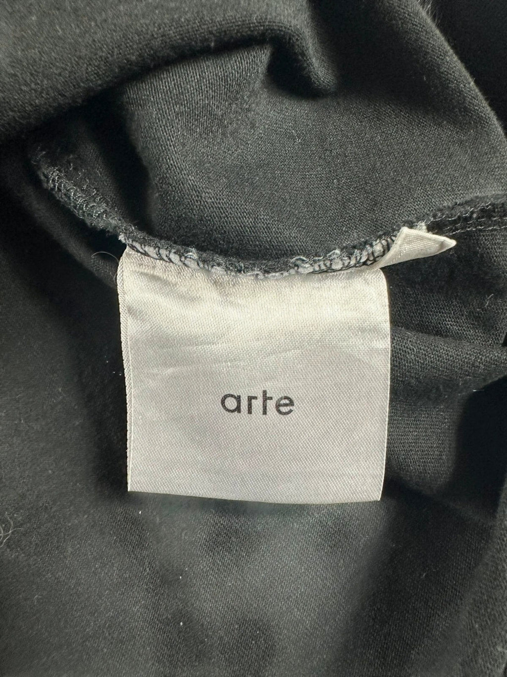 Arte Antwerp tshirt zwart met blauw logo