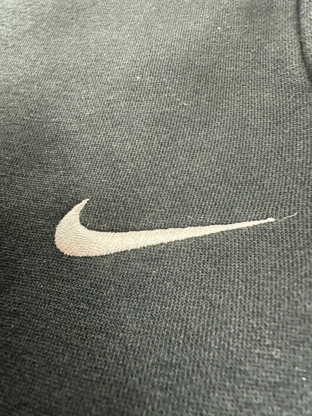 Zwarte Nike joggingbroek Solo Swoosh met geborduurd logo