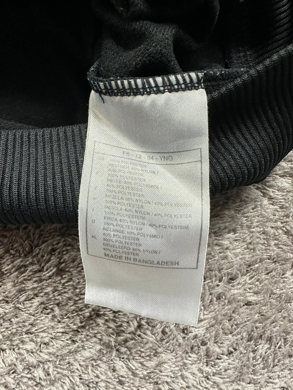 Nike trainingsjack oversize vintage jaren 90 geborduurd logo