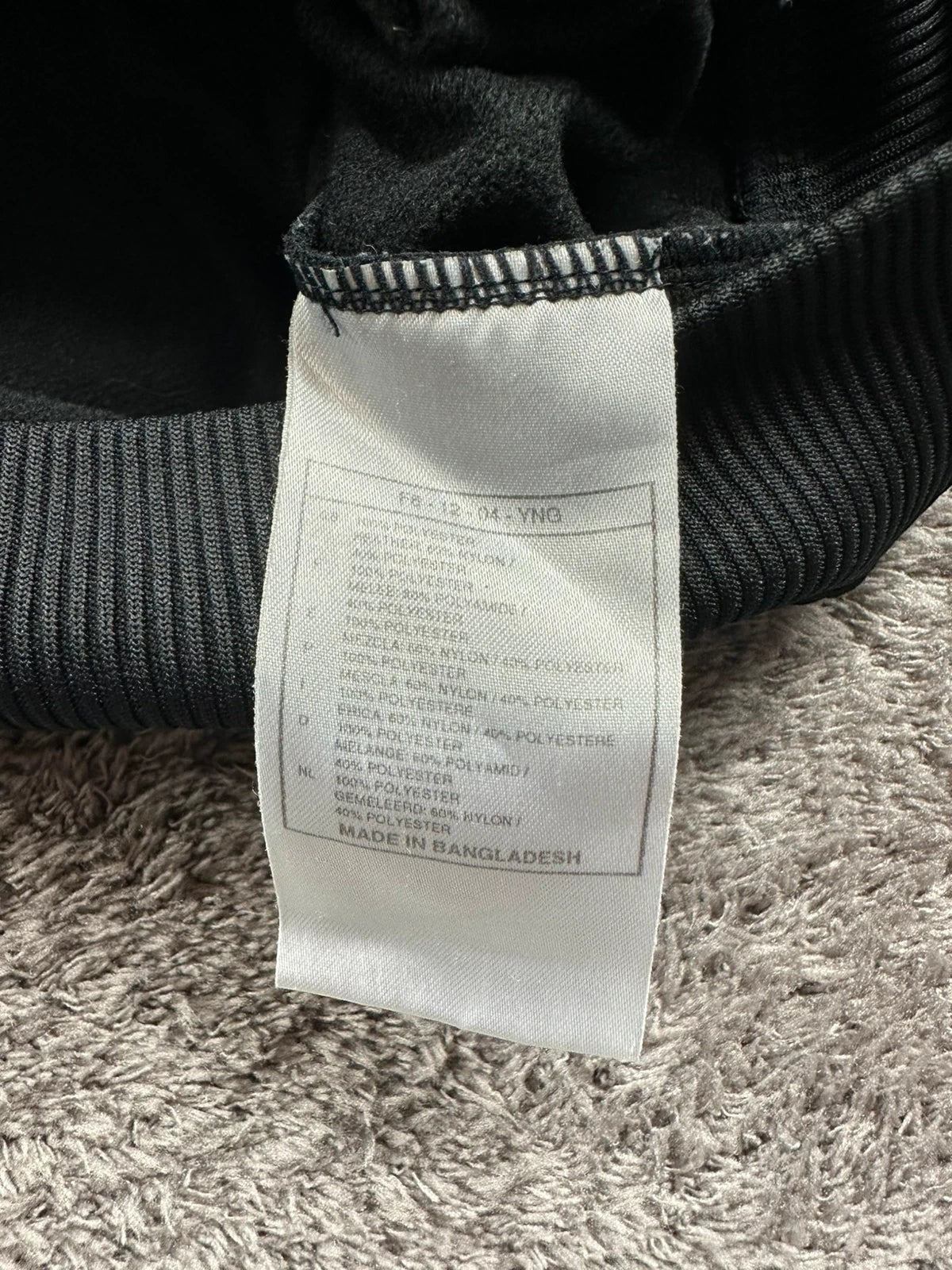 Nike trainingsjack oversize vintage jaren 90 geborduurd logo