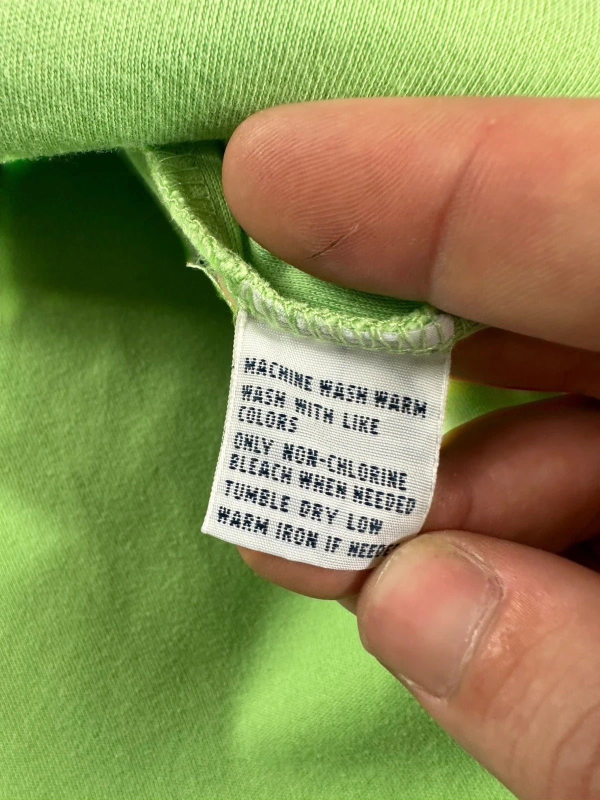 Polo Ralph Lauren Y2K Neon Groen Fluo Heren