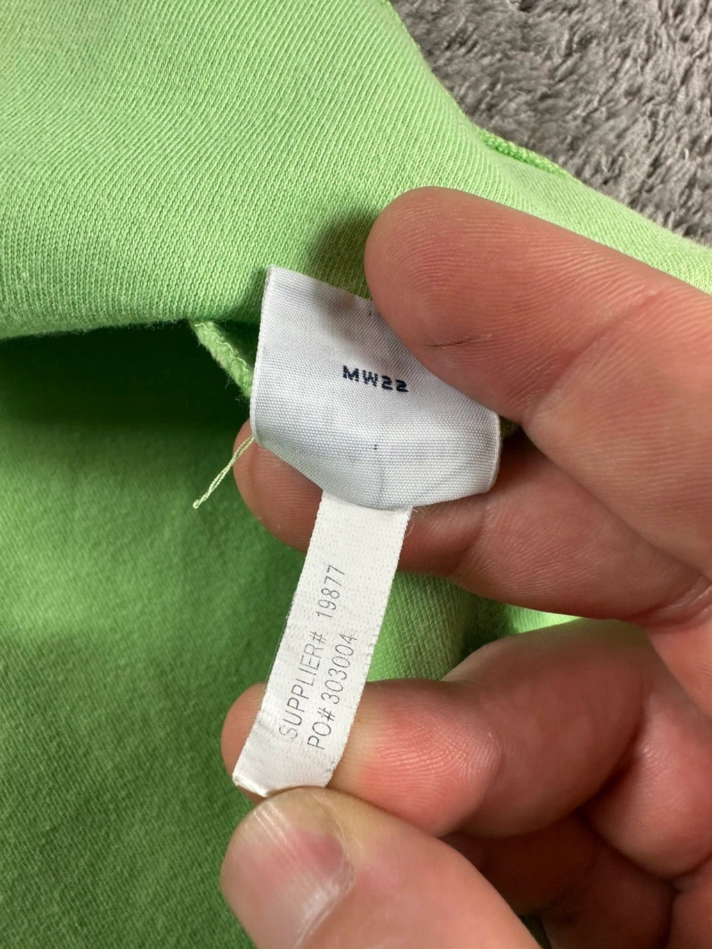Polo Ralph Lauren Y2K Neon Groen Fluo Heren